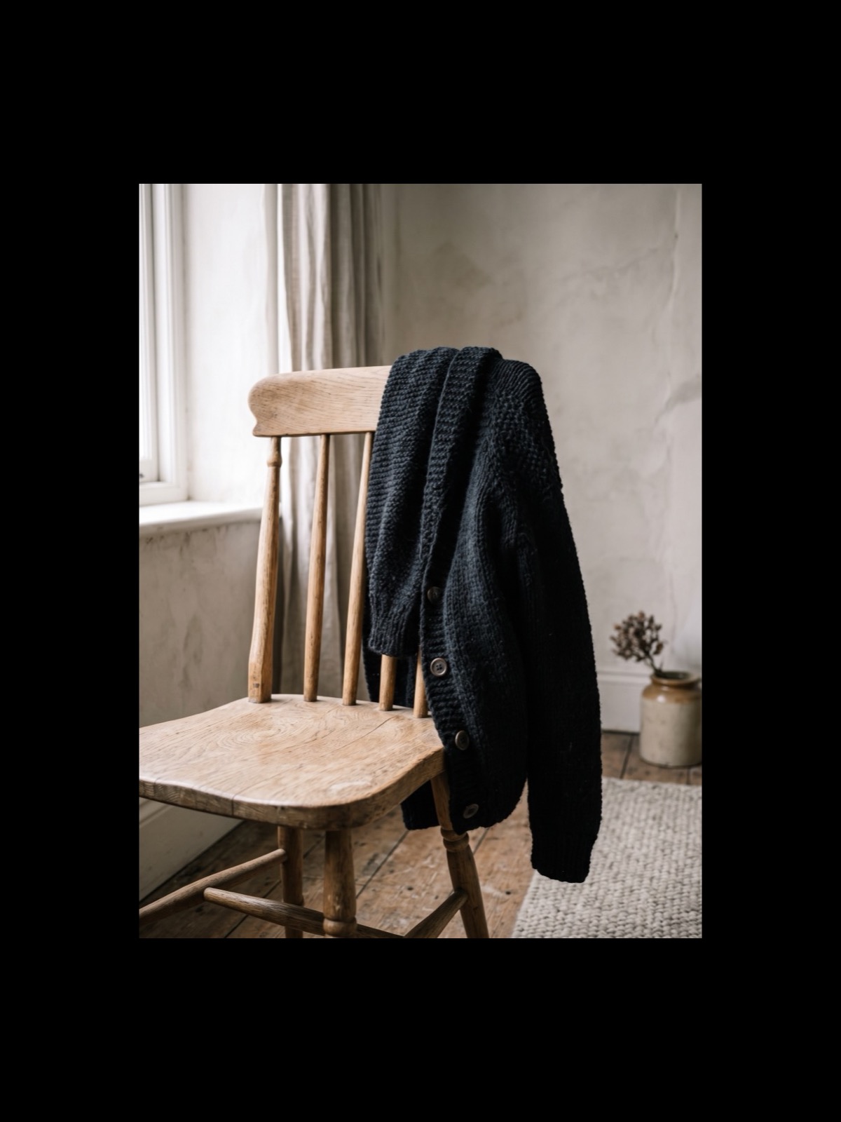 Ink Strickjacke aus Merinowolle